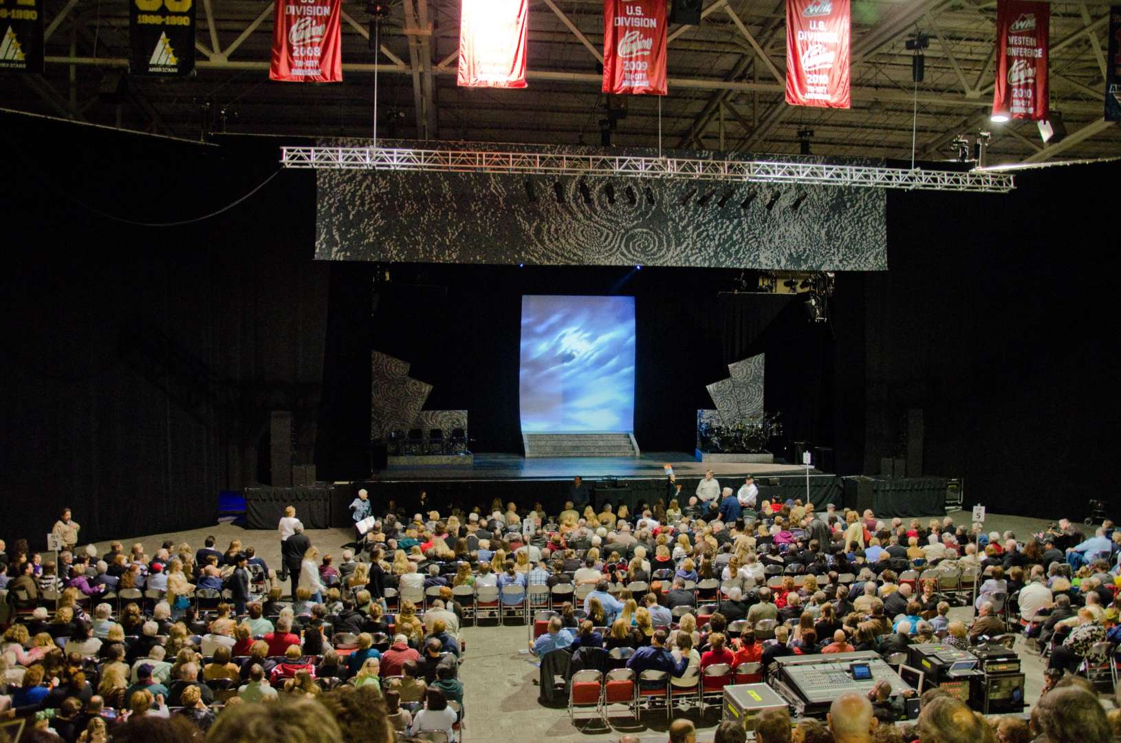 Photo of Audience seated waiting for a play to begin at the Retter & Company Theatre  at Toyota Center- Gallery #2