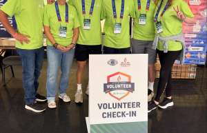 Thumbnail photo of Volunteers at the Park City Arena for the  NAIA Women’s Wrestling National Championship