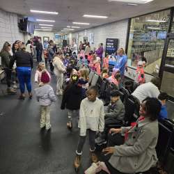 Photo of Pelham kindergarteners return to the ice through citywide partnership