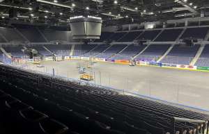Thumbnail photo of BCA Floor set up for a concert