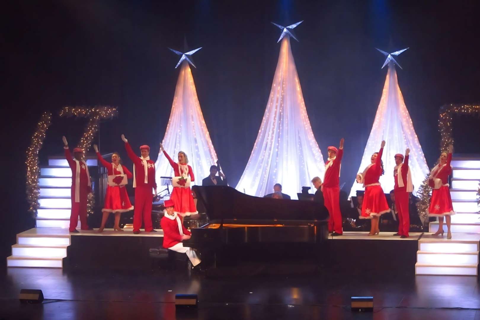 Photo of BVC Theatre White Christmas show on stage