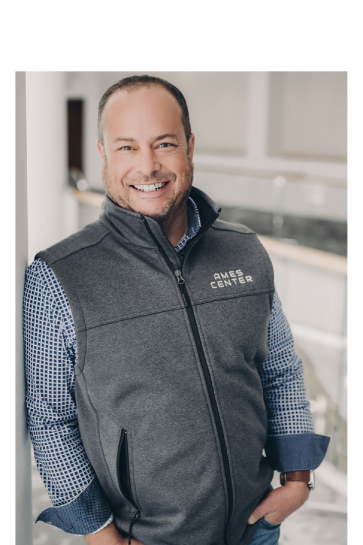 Photo of Brian Luther Executive Director of the Ames Center