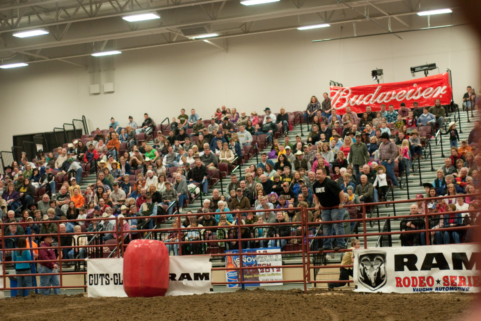 Photo of People in stands at Rodeo