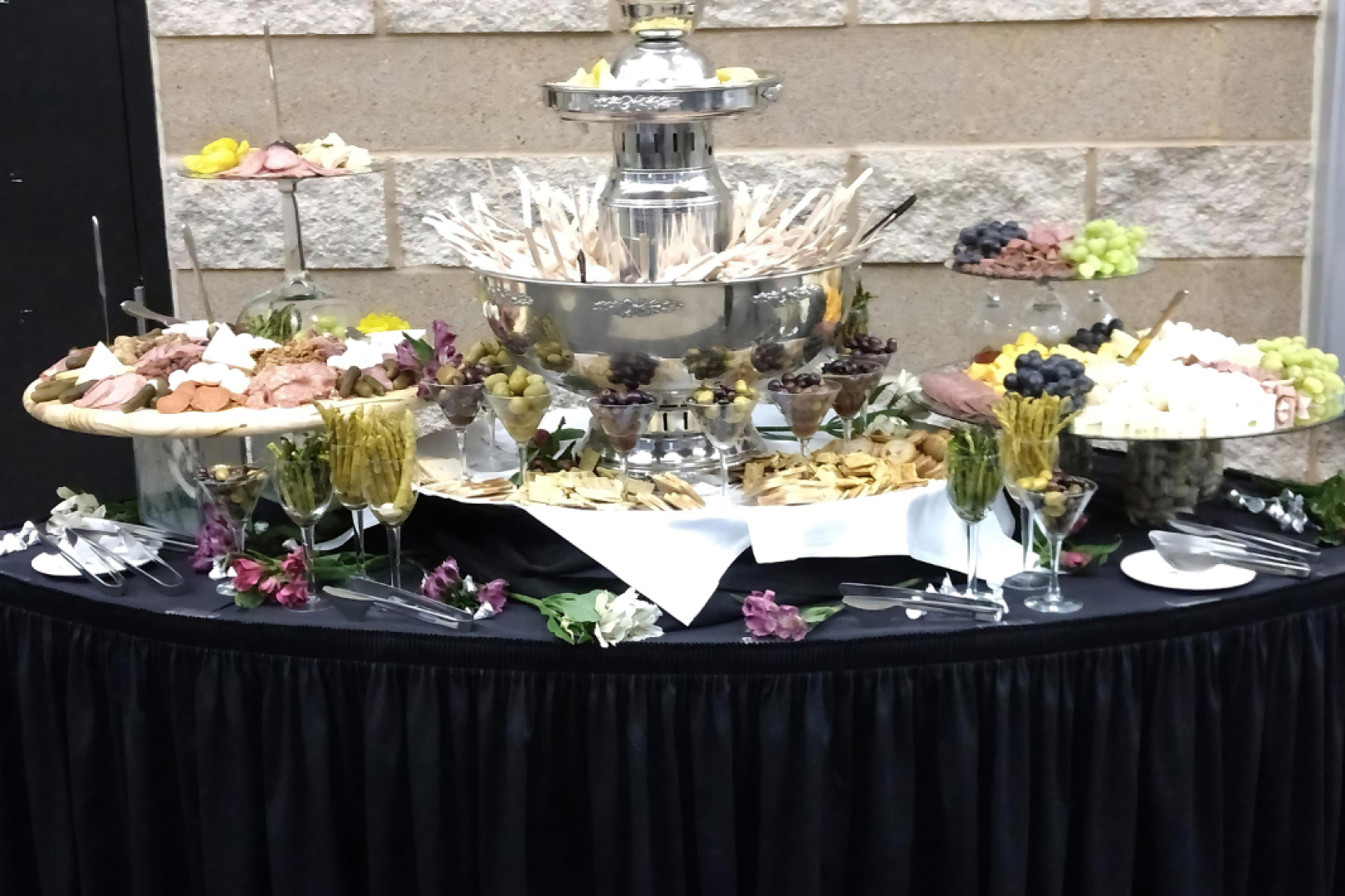 Photo of Appetizer display at convention