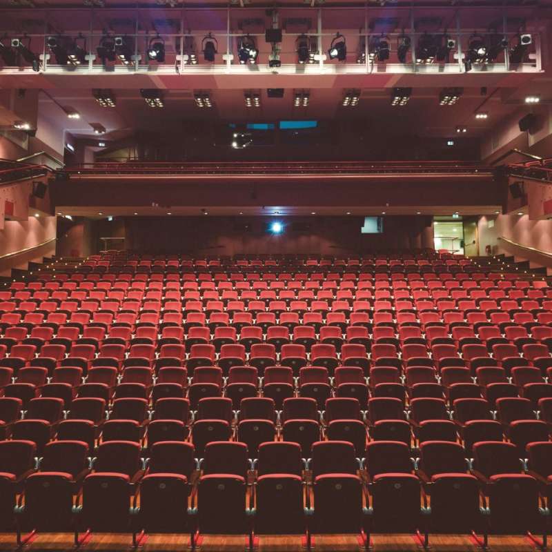 an empty theatre