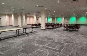 Thumbnail photo of The newly renovated banquet room at the TPAC