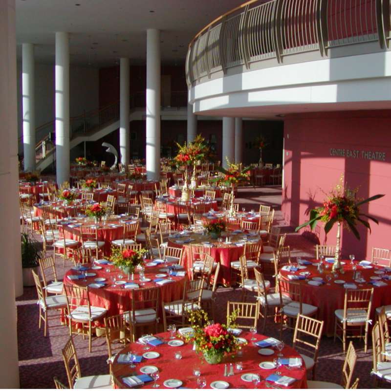 Image of sunlight pouring in through windows over a gorgeous tablescape