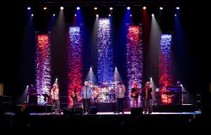 Thumbnail photo of Stage shot of concert at the Oshkosh Arena