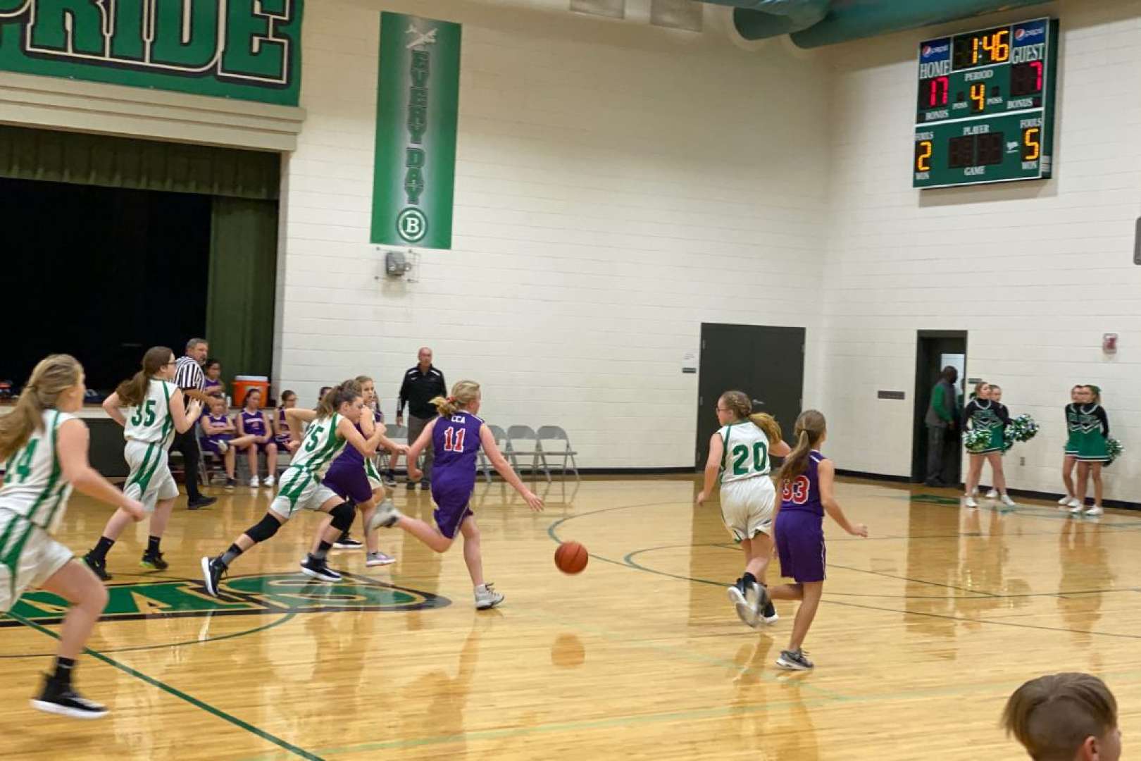 Photo of Girls Basketball game at PMCCC