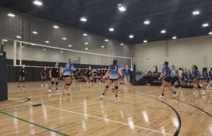 Thumbnail photo of Girls volleyball game at the Paducah McCracken CCC