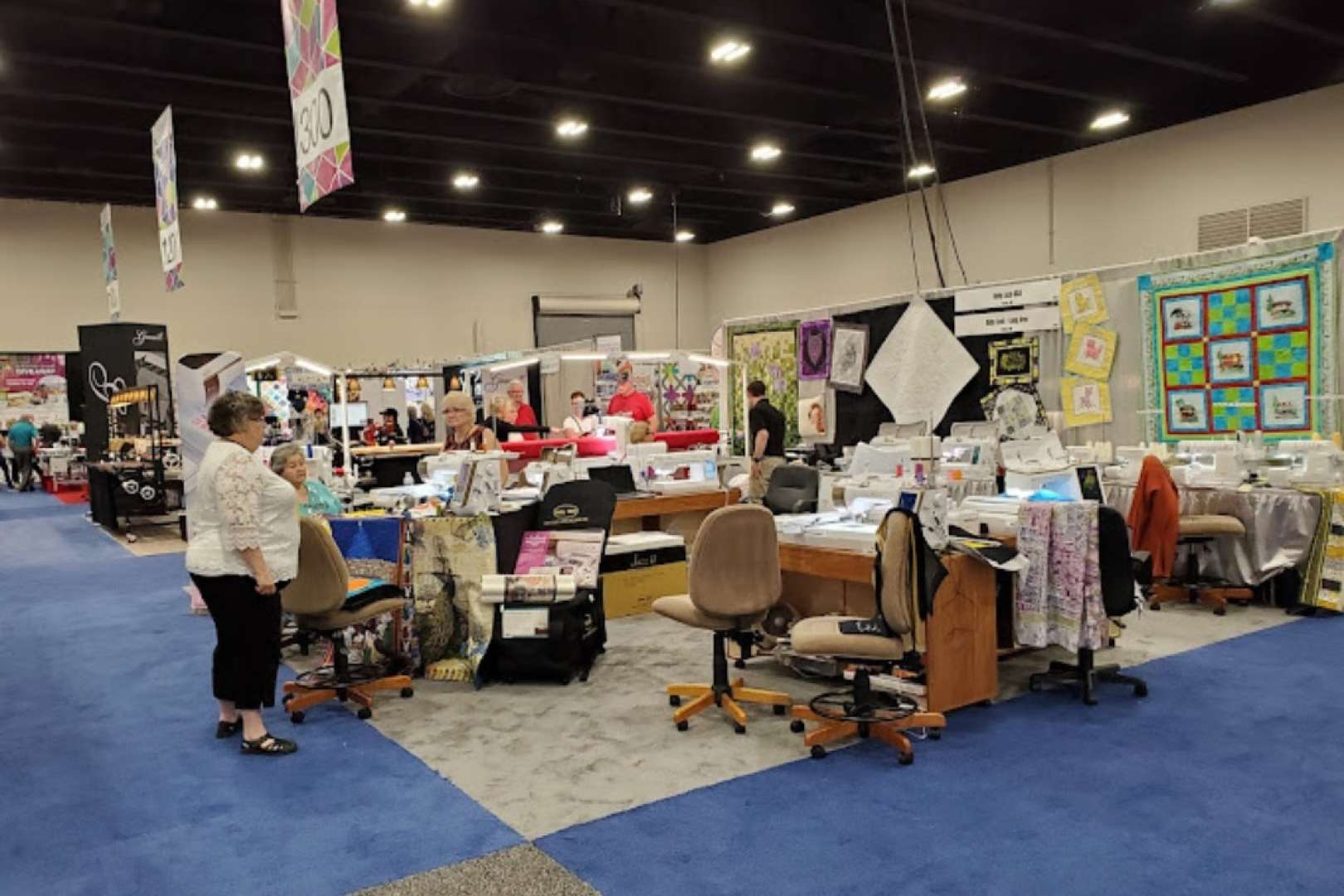 Photo of Quilt Trade show at the Paducah McCracken CCC