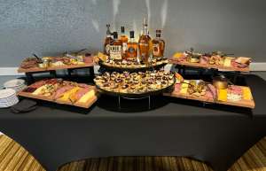 Thumbnail photo of Bourbon and bacon tasting station at the Paducah McCracken CCC