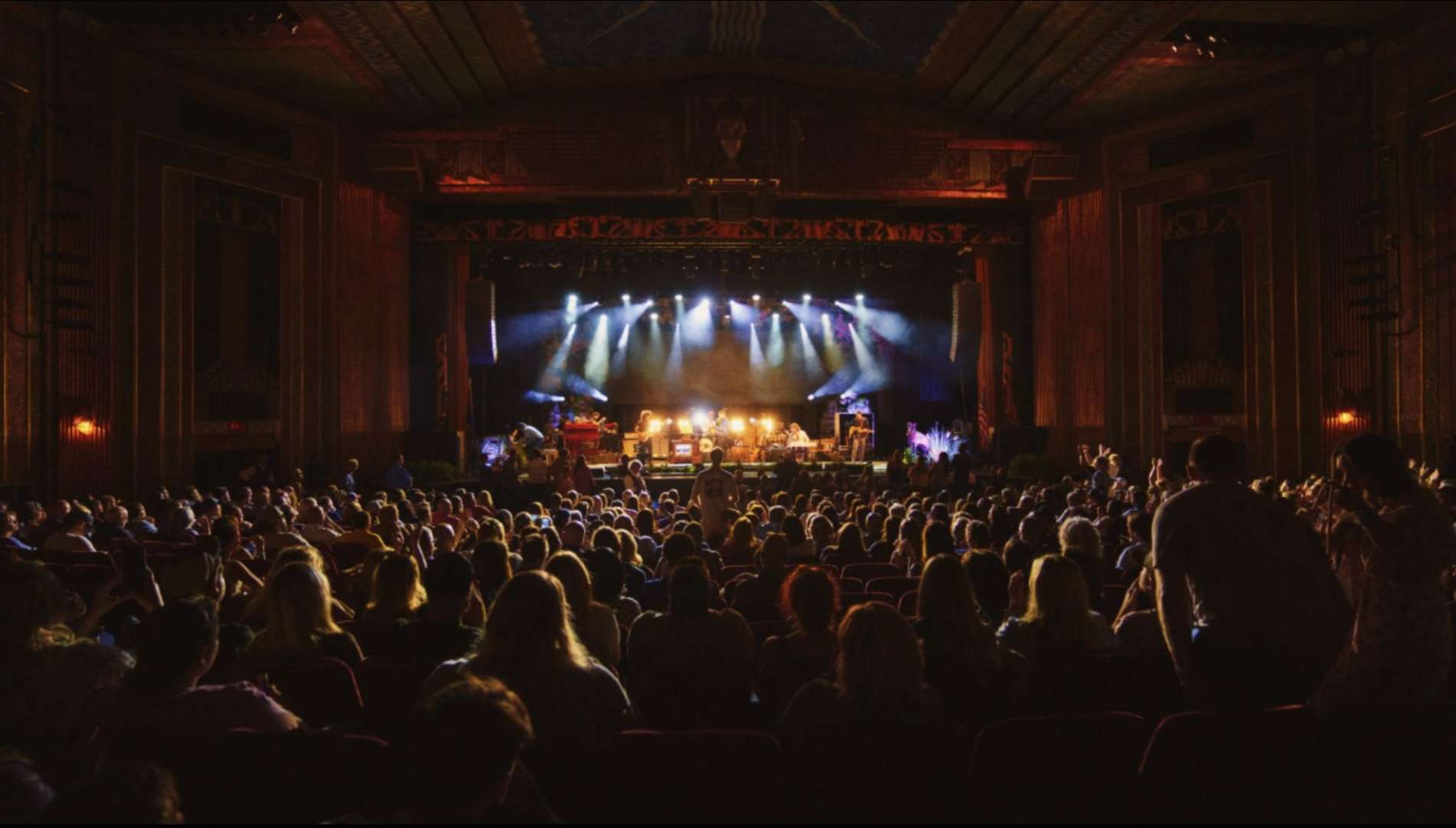 Photo of A interior shot of an audience enjoying a concert at the Paramount Arts Center in Ashland KY from POV Audience