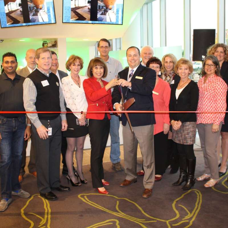 VenuWorks Staff at Ribbon Cutting