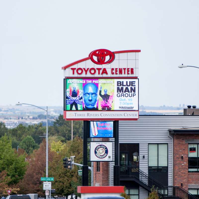 Toyota Center Display Marquee
