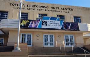 Thumbnail photo of Topeka Performing Arts Center Exterior with marquee