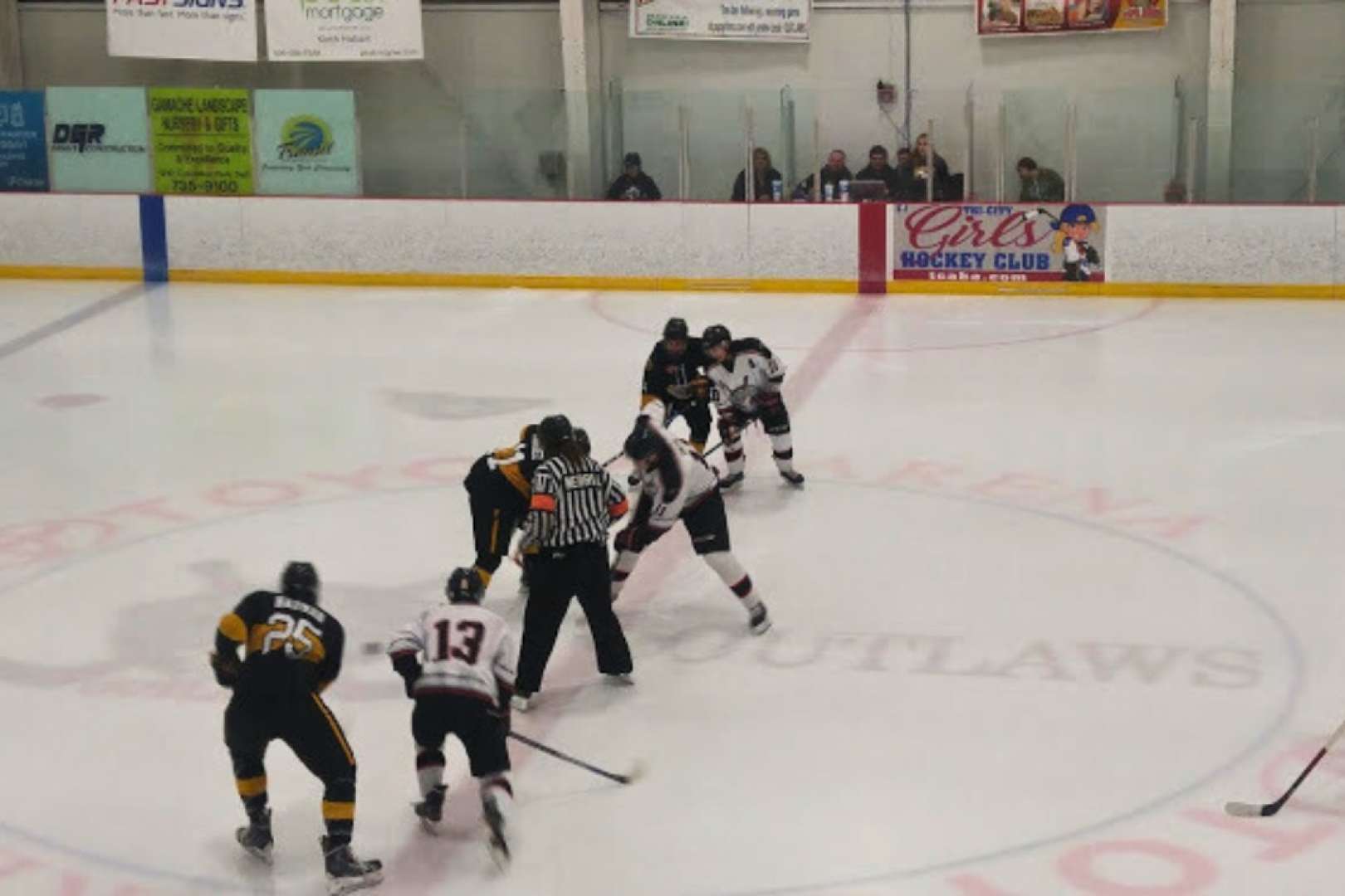 Photo of Ice Hockey players playing a game at the Toyota Arena